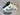 Winston Collection Premium Leather White Olympic Wreath Magnetic Blade Headcover