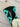 *NICE* Scotty Cameron 2010 TCC The Art of Black/Tiffany Leather Blade Headcover