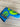 *NEW* Scotty Cameron Circle T Blue & Lime Green Tour Rat Blade Putter Headcover