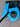 *PRISTINE* LAB Golf DF3 Center Shaft Custom Blue 34in Putter- 68* Lie Angle