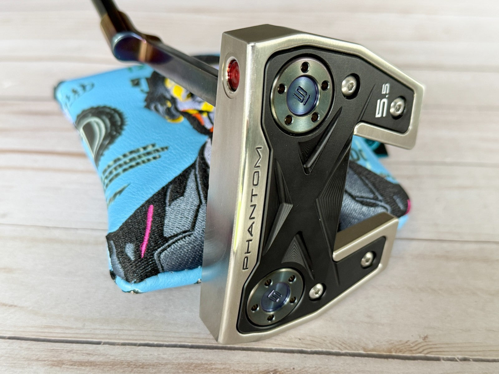 NEW* Scotty Cameron Custom Phantom X 5.5 Smooth Face Cherry Tour