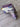 SWAG 20 Pound Queen Purple/White Blade Putter Headcover