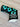 *NICE* Scotty Cameron 2010 TCC The Art of Black/Tiffany Leather Blade Headcover