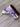 SWAG 20 Pound Queen Purple/White Blade Putter Headcover