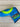 *NEW* Scotty Cameron Circle T Blue & Lime Green Tour Rat Blade Putter Headcover